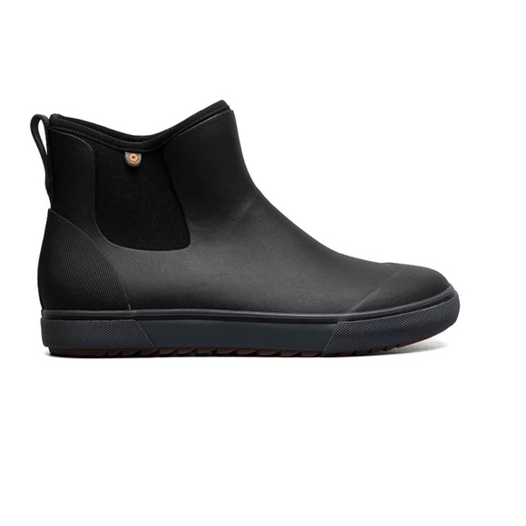 BOGS Men's Kicker Rain Chelsea Neo Black Boot Rain Size 7 - Picture 1 of 12